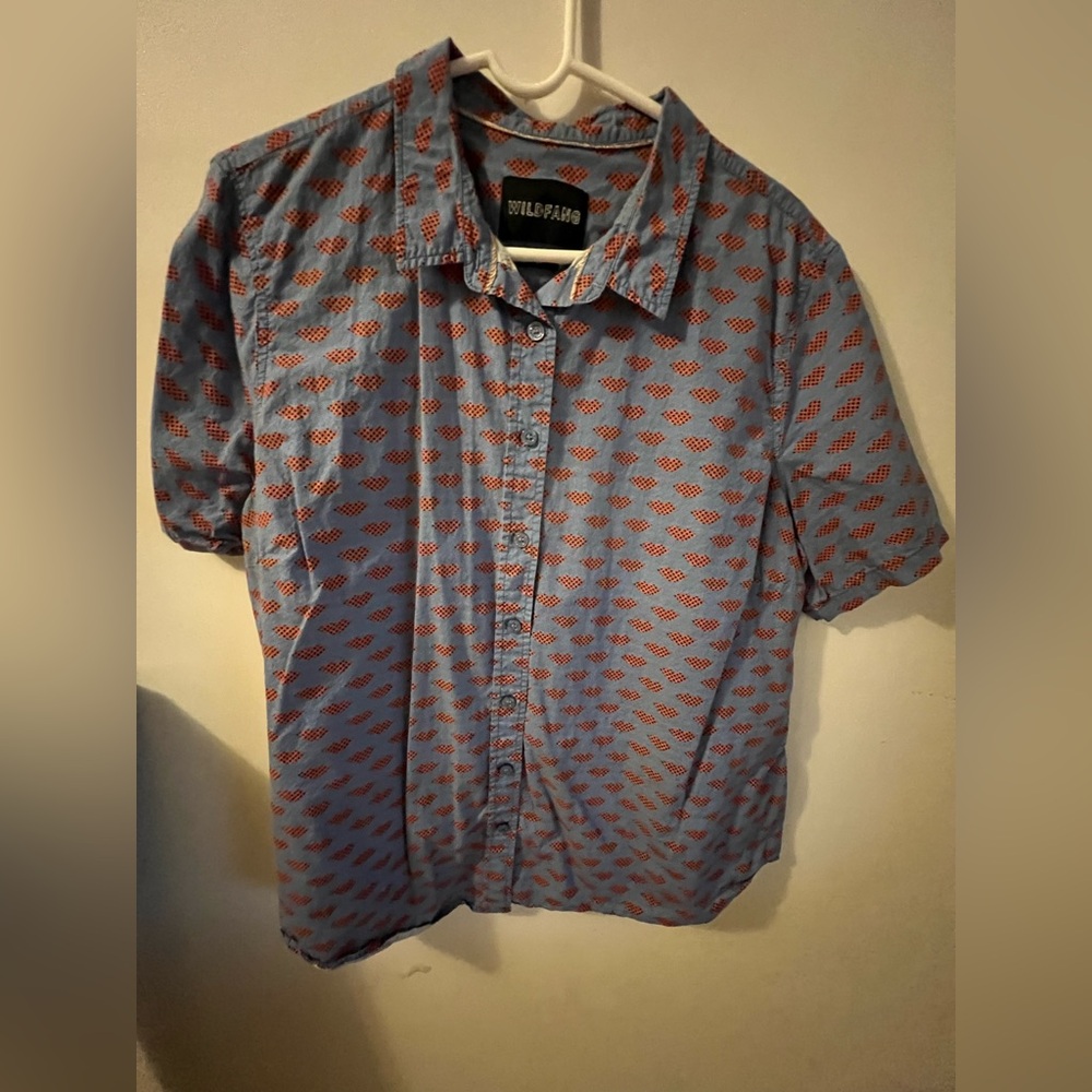 Wildfang Lips Button Down